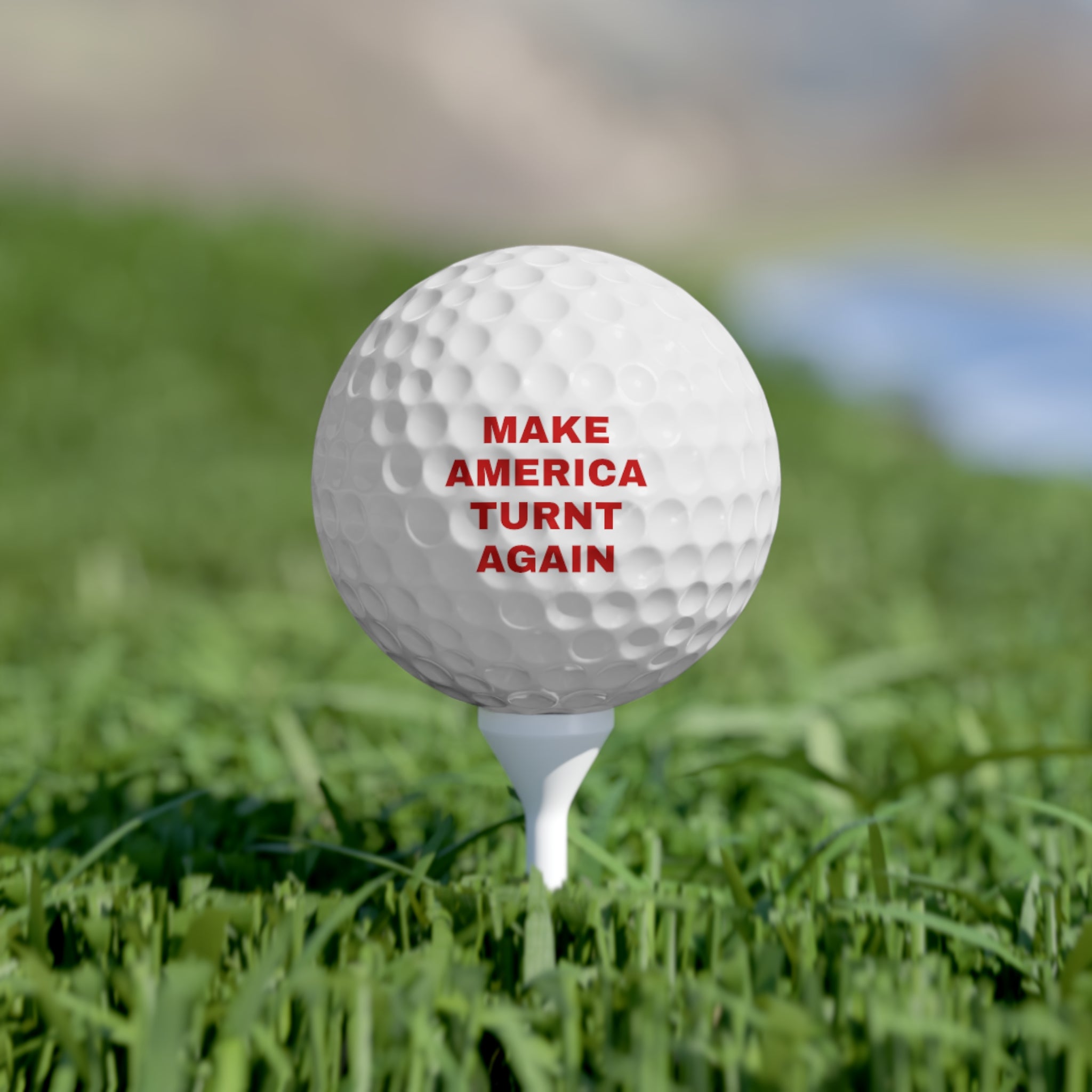 “Turnt Again” Golf Balls, 6pcs