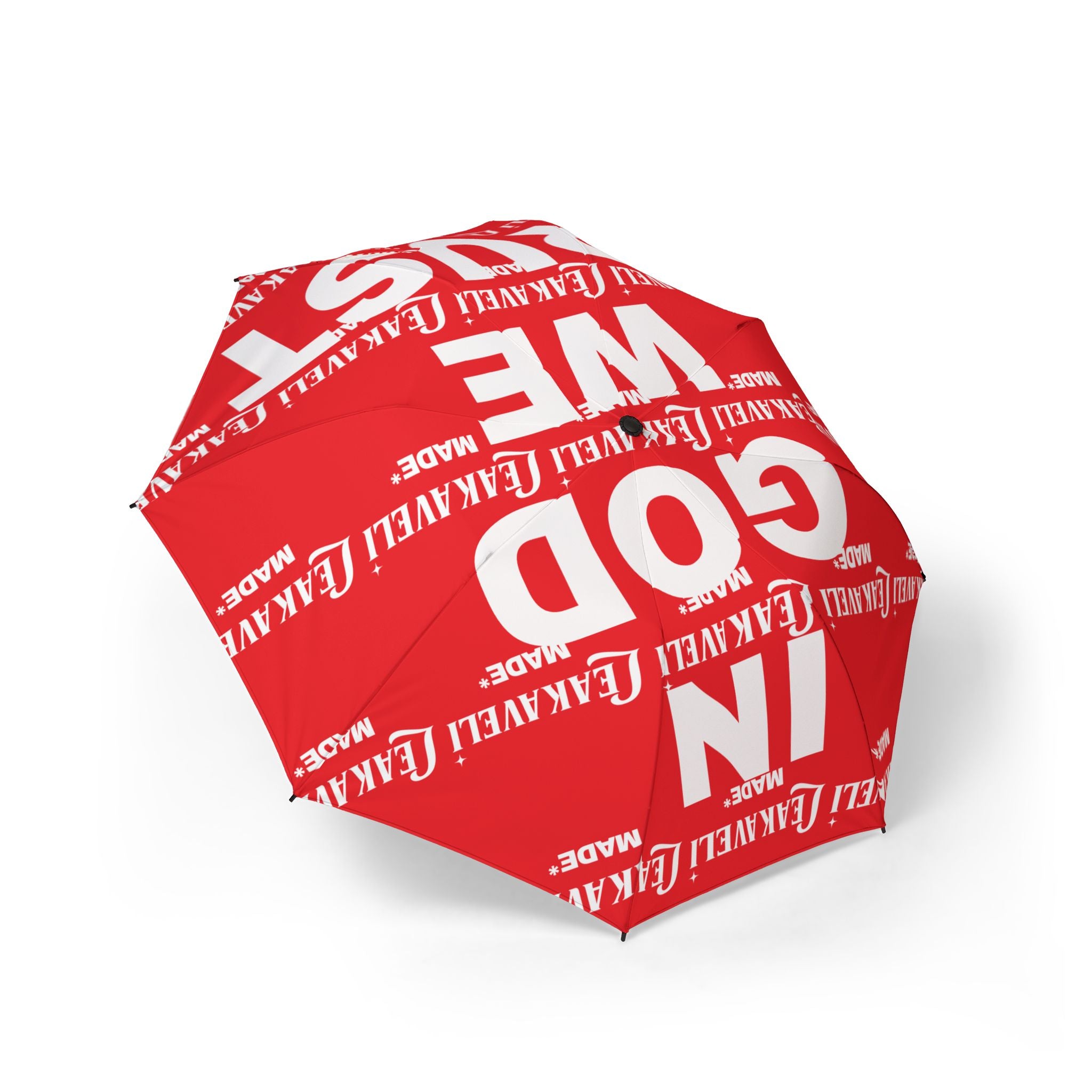 In God We Trust Umbrella Rouge*