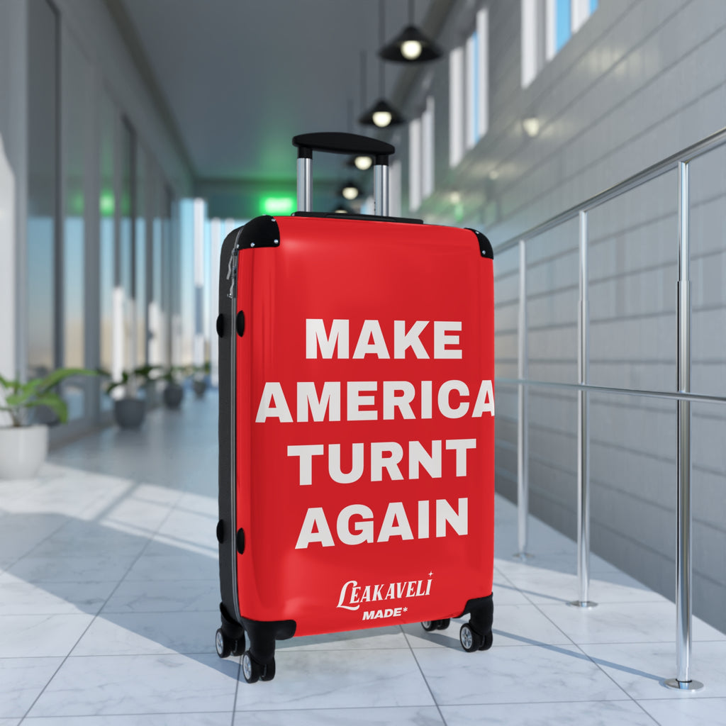 “Turnt Again” Luggage Rouge*